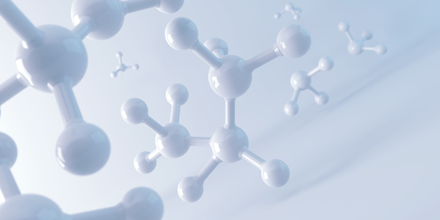 white-molecule-atom-abstract-clean-structure-science-medical-background