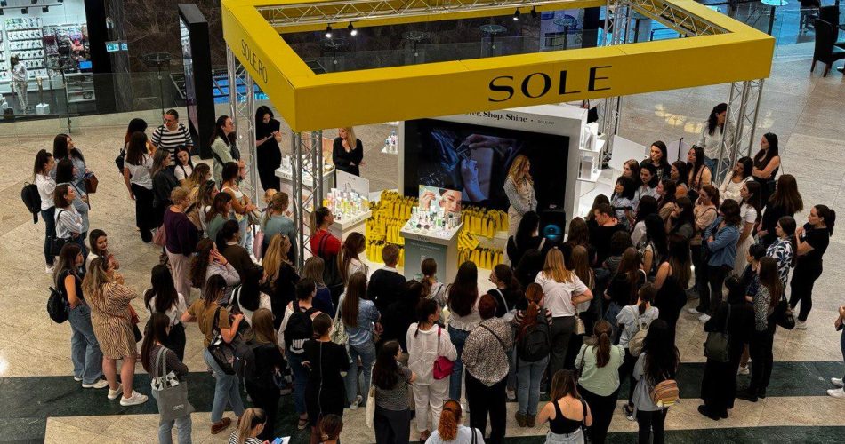 SOLE aduce un Pop-Up Store de Beauty unic în Cluj – Reduceri Exclusive și Evenimente Speciale