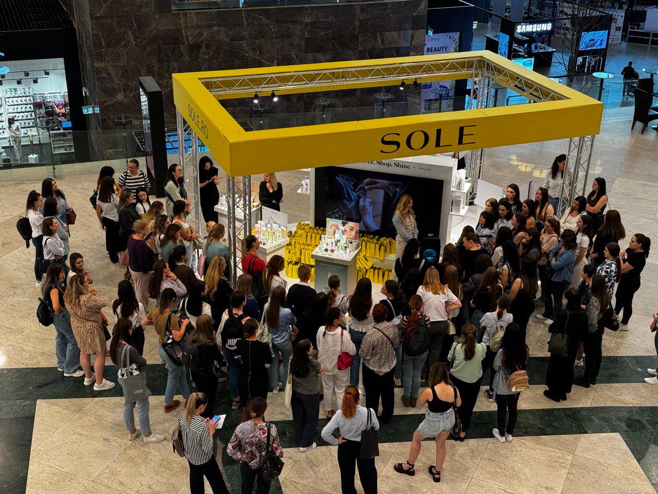 SOLE aduce un Pop-Up Store de Beauty unic în Cluj – Reduceri Exclusive și Evenimente Speciale