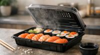 Cum alegi cutiile de sushi potrivite pentru livrare, fără să se înmoaie orezul?